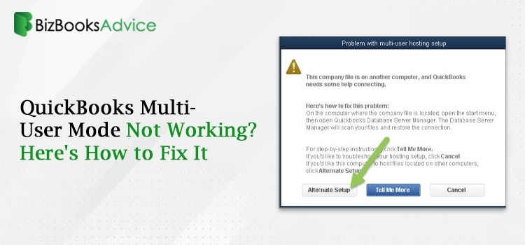 QuickBooks Multi-User Mode Not Working