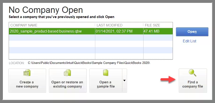Access Your Company File Through a Different QuickBooks User