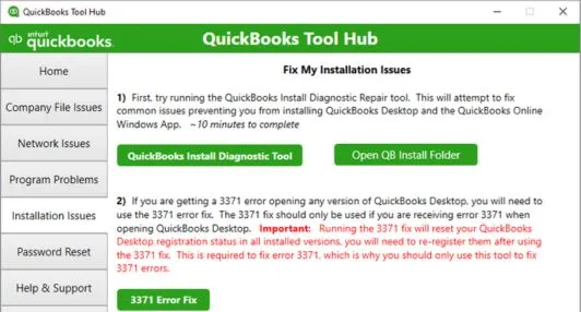 QuickBooks has stopped working error