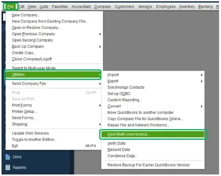 stop hosting multi user mode access