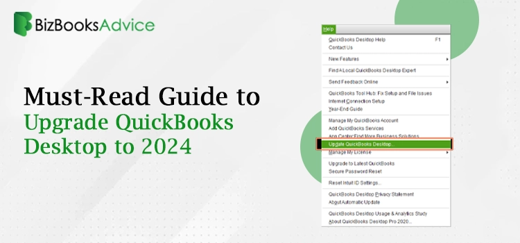 Upgrade QuickBooks desktop to 2024