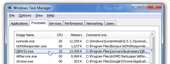 QBW32.exe file
