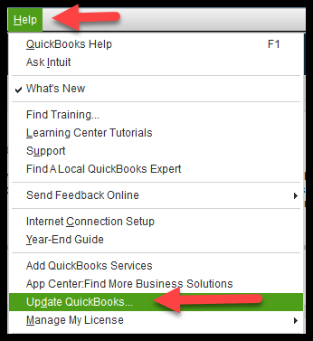 Update QuickBooks Desktop 