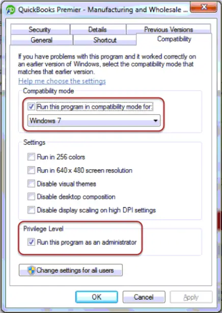 program as Administrator