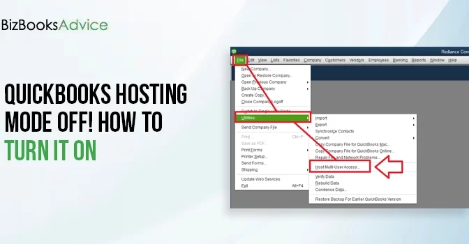 QuickBooks Hosting Mode Disabled? Fix It Fast