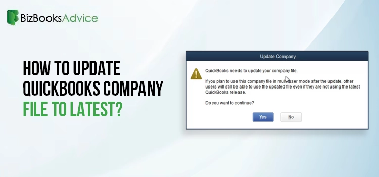 How to Update QuickBooks Company File to Latest