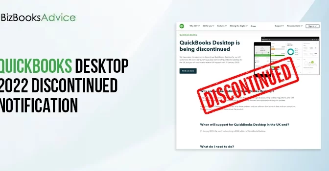 QuickBooks Desktop 2022 Discontinued: What To Do Now!