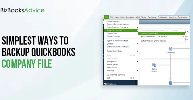 Essential Tips to Backup QuickBooks Company File Smoothly