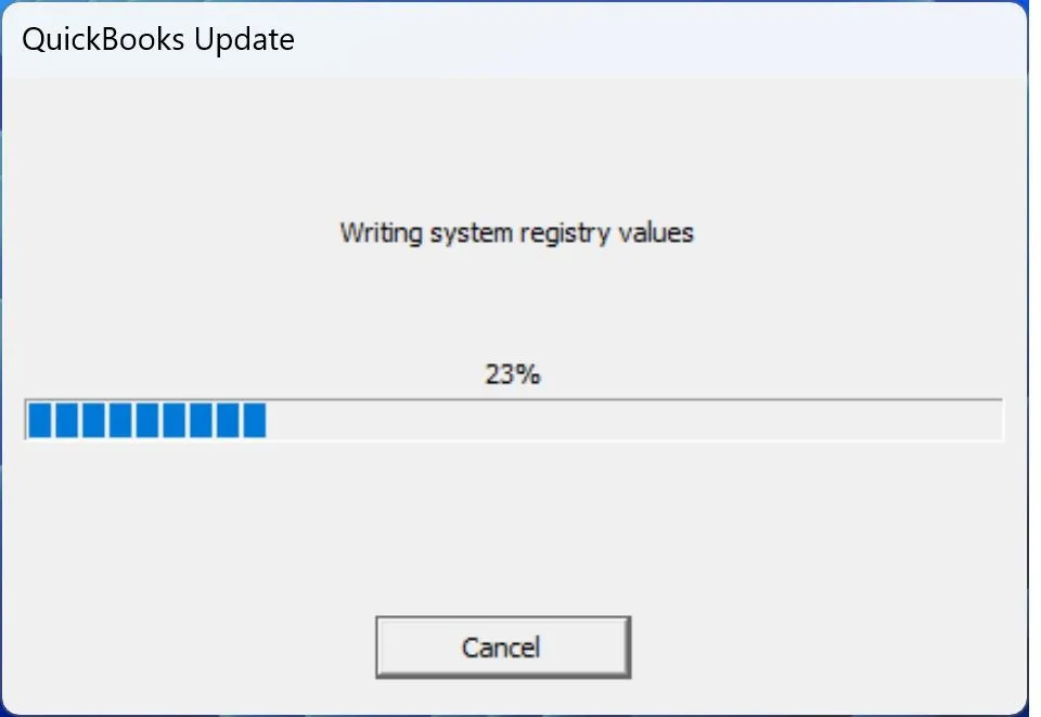 Writing system registry values