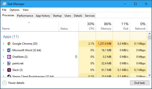 task manager