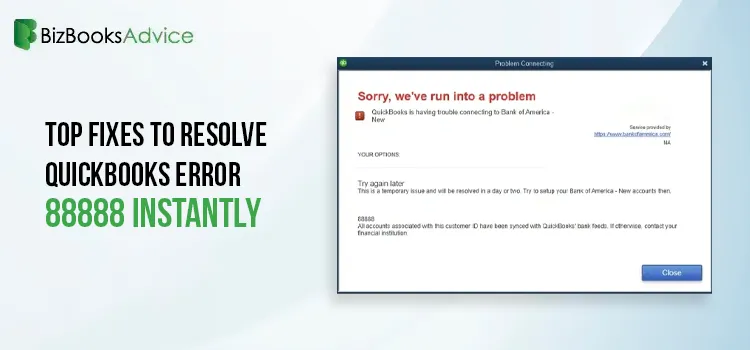 QuickBooks Error 88888