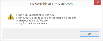 qb error 2203