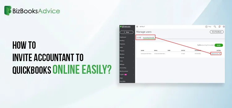 Invite Accountant to QuickBooks Online