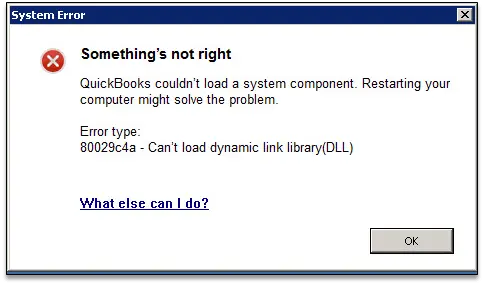 Fix QuickBooks-Error-Code-80029c4a-BizBooksAdvice