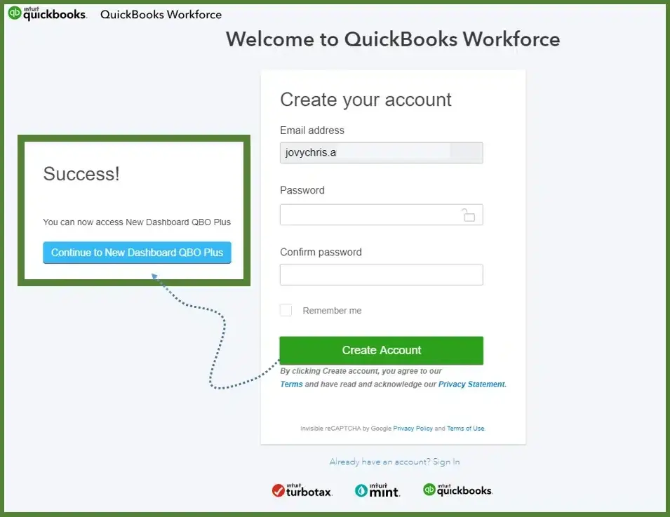 QuickBooks Workforce Setup
