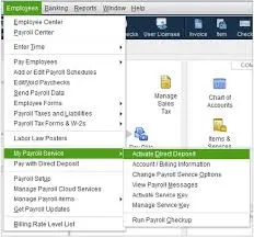 Activate Direct Deposit in QuickBooks- BizBooksAdvice