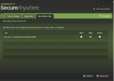 Add-files-which-you-would-like-secureAnywhere-to-block-allw-or-moniter - Bizbooksadvice