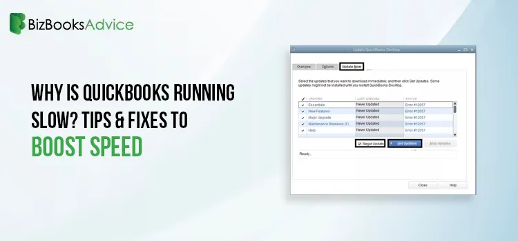 QuickBooks Running Slow