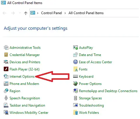  Update the Internet Settings On Your Computer