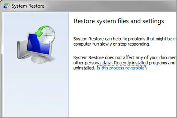 Restoring the Computer to Its Previous Mode-BizBooksAdvice