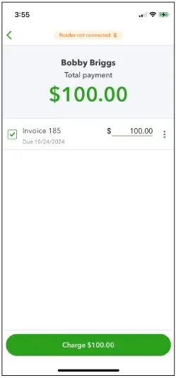 click the Tap to Pay option