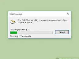 Run the Disk Cleanup Tool