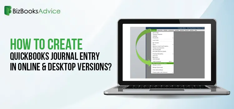 how to create a journal entry in quickbooks online