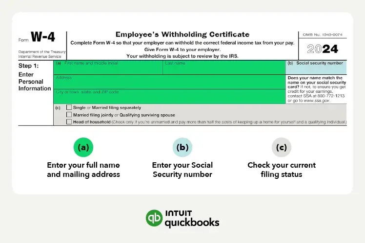 How to Fill Out the W-4 Form in QuickBooks
