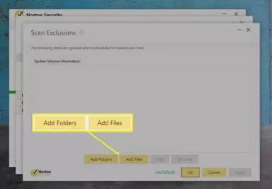 QuickBooks file and folders.