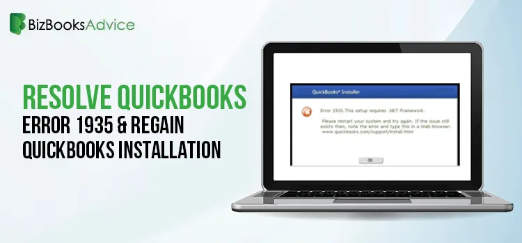 Error 1935 When Installing QuickBooks or .NETFramework