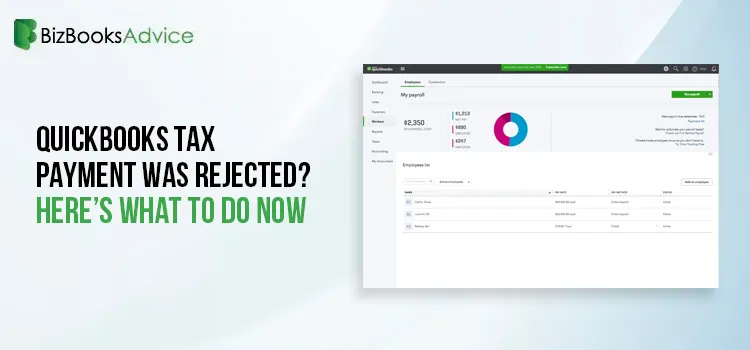 How to resubmit a rejected tax payment in QuickBooks Desktop?