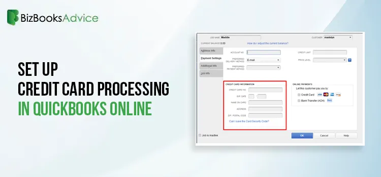 Learn to Set Up QuickBooks Credit Card Processing