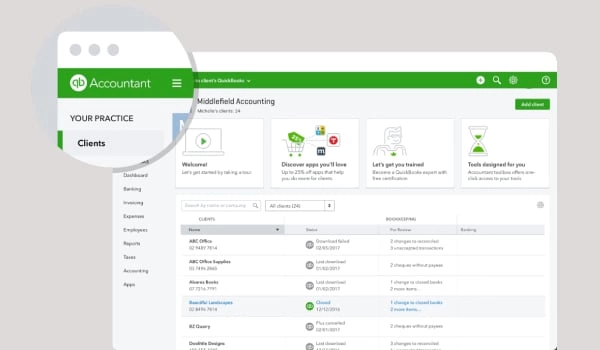 Sign up for QuickBooks Online Accountant