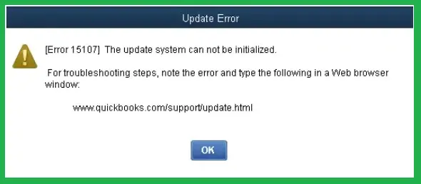 FIX QUICKBOOKS PAYROLL ERROR 15107
