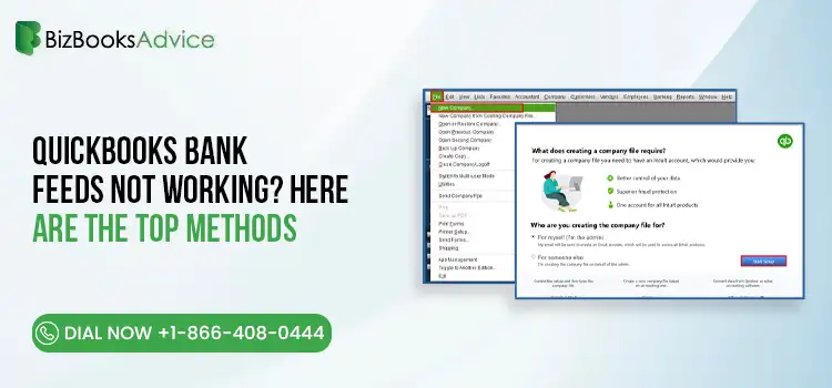 bank feeds QuickBooks desktop not working