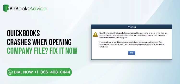 QuickBooks Desktop Keeps Crashing Issue