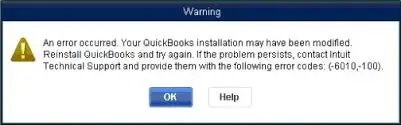 fix error 6010 100 on the QuickBooks server