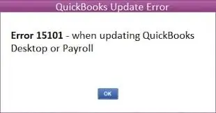 QuickBooks Payroll Error Code 15101