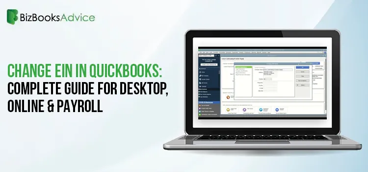 Change EIN in QuickBooks