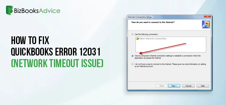 QuickBooks Desktop Update error 12031