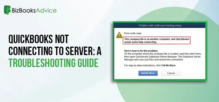 QuickBooks Not Connecting to Server