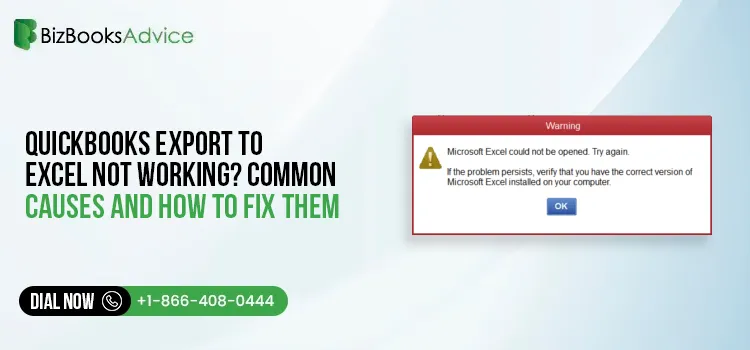 quickbooks crashes when exporting to excel