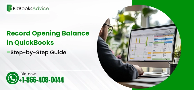 how to record opening balance in quickbooks online