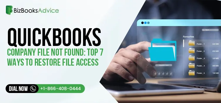 QuickBooks company file not found
