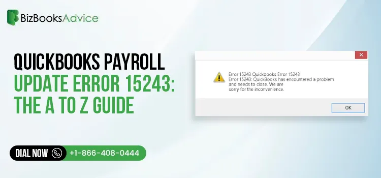QuickBooks Payroll Update Error 15243