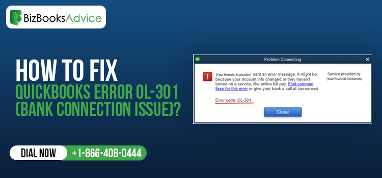 How to fix QuickBooks error OL 301
