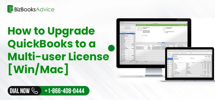 Upgrade QuickBooks to a Multi-user License
