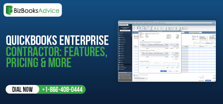 QuickBooks Enterprise Contractor features