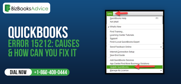 QuickBooks payroll update error 15212