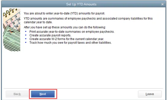 When should YTD summaries affect accounts
